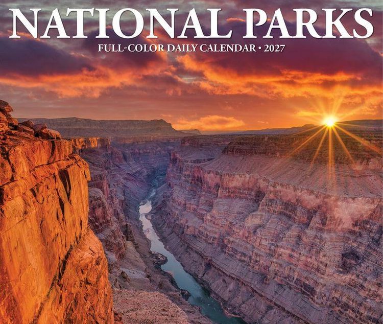 Produktbild: National Parks 2027 5.4 X 6.2 Box Calendar