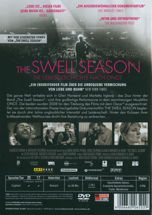 Produktbild: The Swell Season - Die Liebesgeschichte nach Once