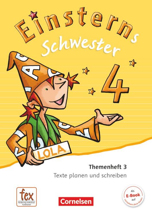 Produktbild: Einsterns Schwester 4. Schuljahr - Themenheft 3. Texte planen und schreiben
