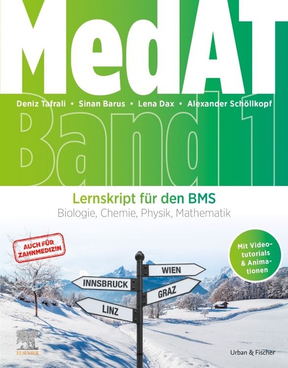Produktbild: MedAT Lernskript f&uuml;r den BMS (Band 1)