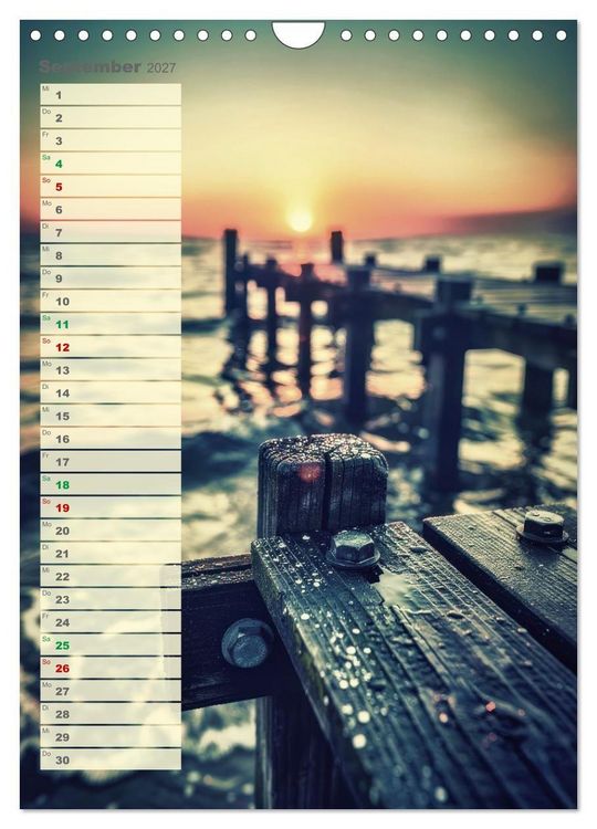 Produktbild: D&uuml;nen und Buhnen (Wandkalender 2027 DIN A4 hoch), CALVENDO Monatskalender