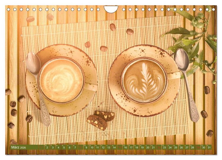 Produktbild: Auf einen Kaffee? (Wandkalender 2026 DIN A4 quer), CALVENDO Monatskalender