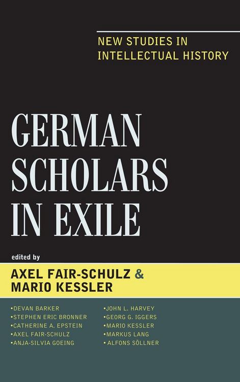 Produktbild: German Scholars in Exile
