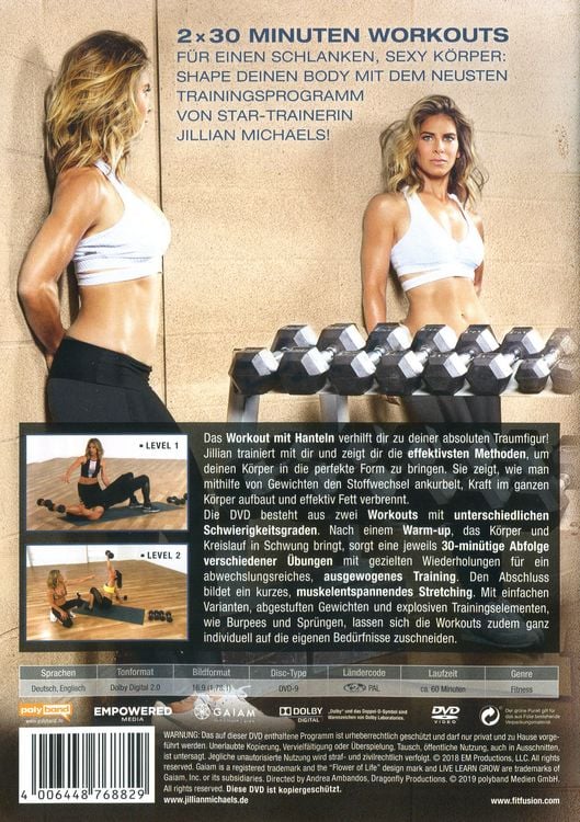Produktbild: Jillian Michaels - Lift and Shred