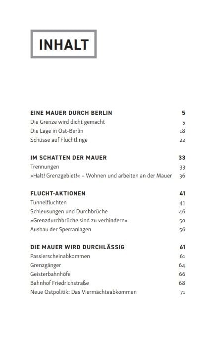 Produktbild: Die Berliner Mauer