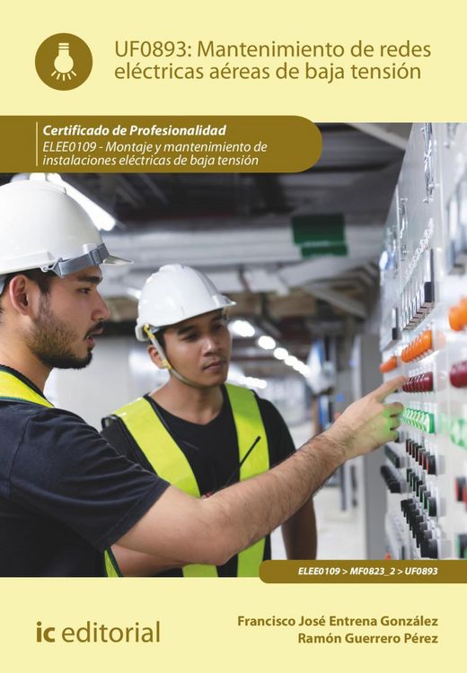 Produktbild: Mantenimiento de redes el&eacute;ctricas a&eacute;reas de baja tensi&oacute;n. ELEE0109