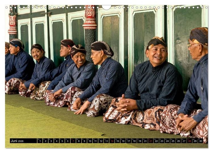 Produktbild: Yogyakarta - Indonesien (Wandkalender 2026 DIN A3 quer), CALVENDO Monatskalender