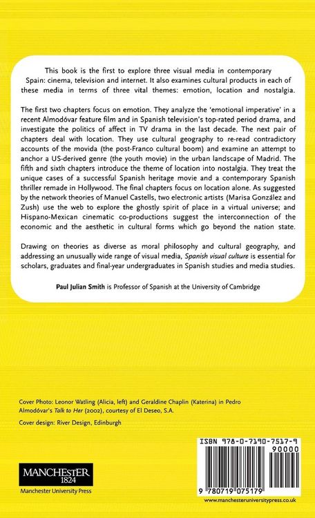 Produktbild: Spanish visual culture