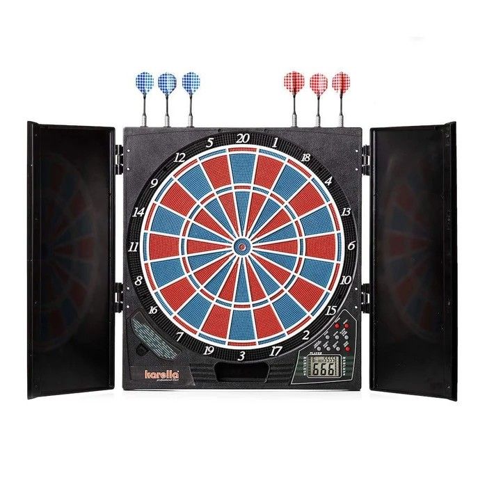 Produktbild: Karella 808901 - Elektronische Dartscheibe CB 25 Turnierausf&uuml;hrung