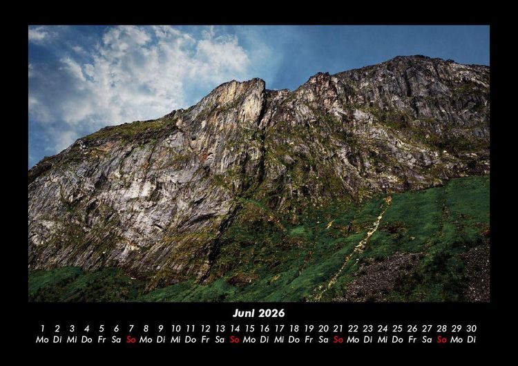 Produktbild: Berge 2026 Fotokalender DIN A3