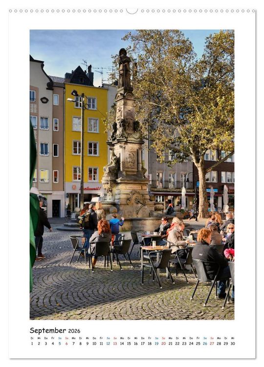 Produktbild: K&ouml;ln - Ansichtssache (Wandkalender 2026 DIN A2 hoch), CALVENDO Monatskalender