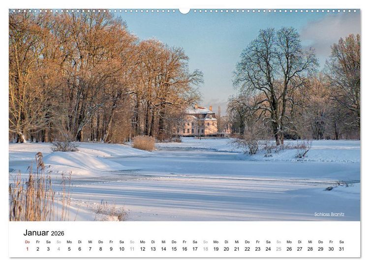 Produktbild: Cottbus/Ch&oacute;sebuz (Wandkalender 2026 DIN A2 quer), CALVENDO Monatskalender