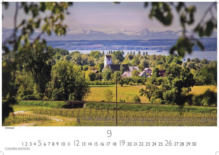 Produktbild: Bodensee Kalender 2027 &ndash; Wandkalender | Fotokalender Deutschland 35x50cm -mit stimmungsvollen Landschaftsmotiven rund um See, Ufer, Berge und malerische Orte