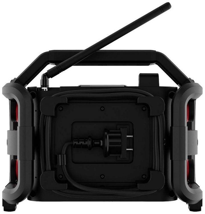 Produktbild: PerfectPro RockPro Baustellenradio DAB+, UKW AUX, Bluetooth&reg;, USB Akku-Ladefunktion, spritzwassergesch&uuml;tzt, staubdicht, sto&szlig;fest