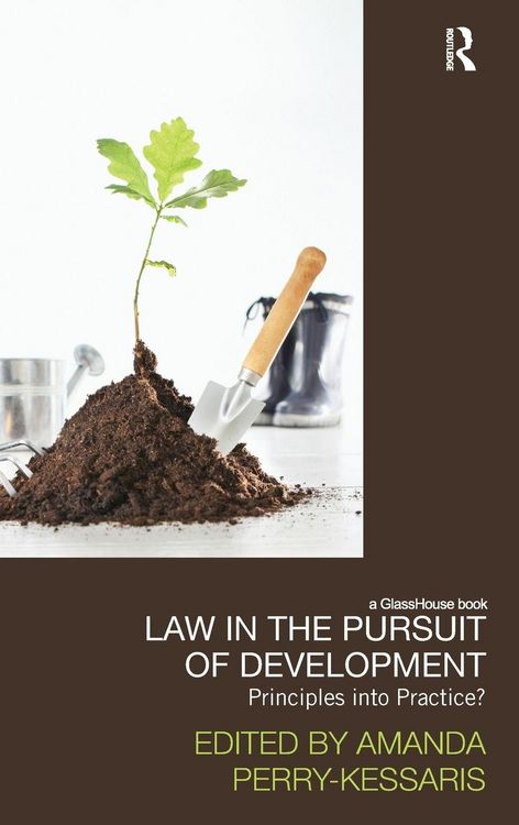 Produktbild: Law in the Pursuit of Development