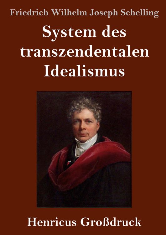 Produktbild: System des transzendentalen Idealismus (Gro&szlig;druck)