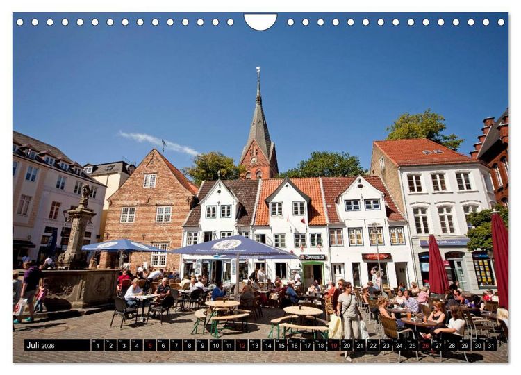 Produktbild: Schleswig-Holstein (Wandkalender 2026 DIN A4 quer), CALVENDO Monatskalender
