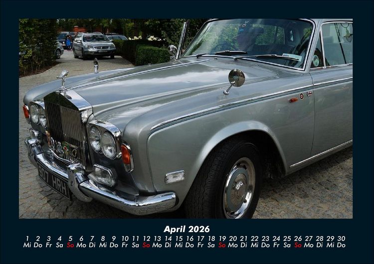 Produktbild: Welt der Oldtimer 2026 Fotokalender DIN A4