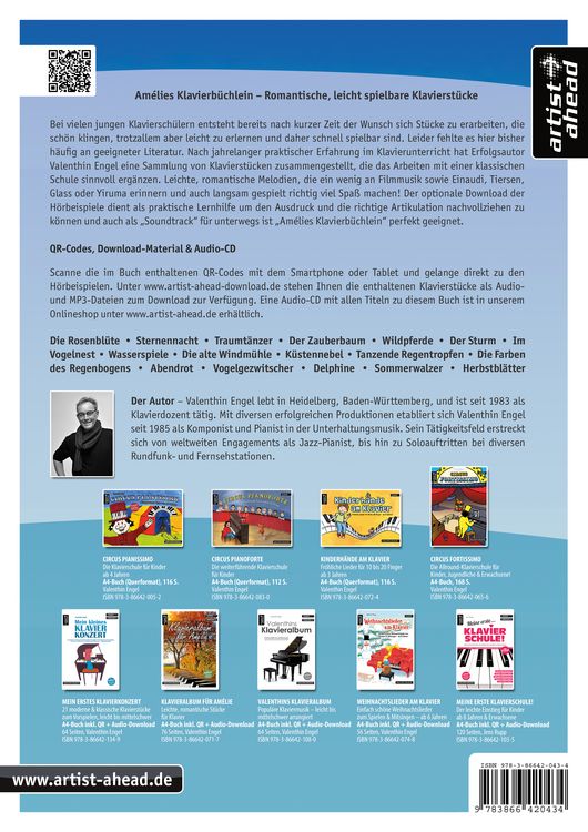 Produktbild: Am&eacute;lies Klavierb&uuml;chlein