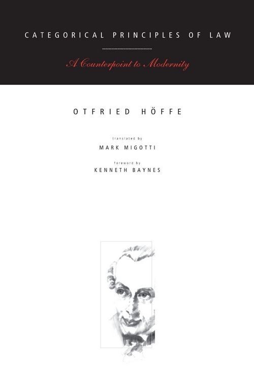 Produktbild: Categorical Principles of Law