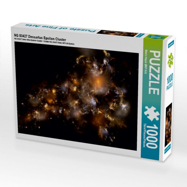 Produktbild: CALVENDO Puzzle NG 83427 Dessartus Epsilon Cluster | 1000 Teile Lege-Gr&ouml;&szlig;e 64x48cm Foto-Puzzle f&uuml;r gl&uuml;ckliche Stunden