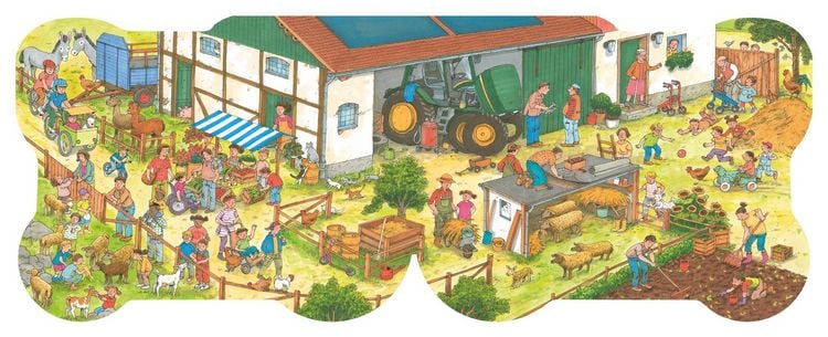 Produktbild: Mein gro&szlig;es Bauernhof-Wimmelbuch
