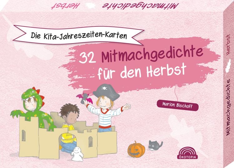 Produktbild: Die Kita-Jahreszeiten-Karten: 32 Mitmachgedichte f&uuml;r den Herbst