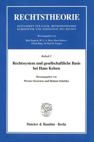 Produktbild: Rechtssystem und gesellschaftliche Basis bei Hans Kelsen.