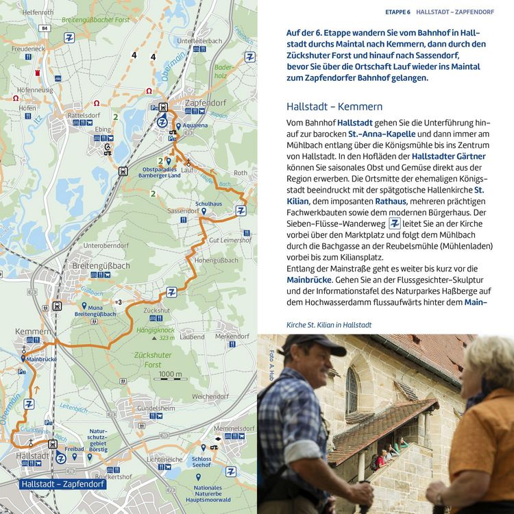 Produktbild: Sieben-Fl&uuml;sse-Wanderweg