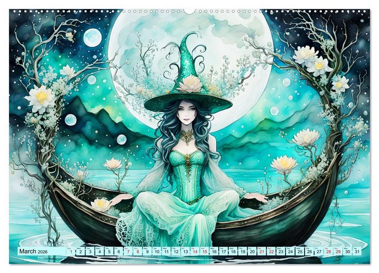 Produktbild: Enchantress of nature (High Quality Premium Wall Calendar 2026 DIN A2 landscape),CALVENDO 12 Month Wall Calendar