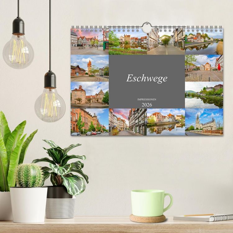 Produktbild: Eschwege Impressionen (Wandkalender 2026 DIN A4 quer), CALVENDO Monatskalender
