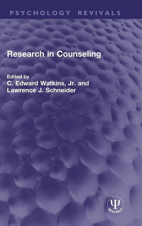 Produktbild: Research in Counseling