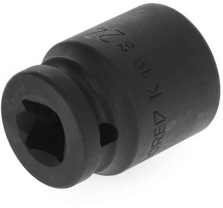Produktbild: Kraftschraubersteckschl&uuml;sseleinsatz K 19 1/2 Zoll SW 24mm L.45mm GEDORE