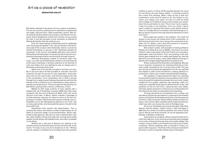 Produktbild: Etel Adnan