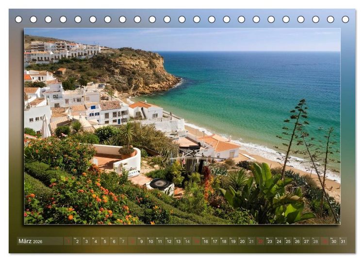 Produktbild: Algarve (Tischkalender 2026 DIN A5 quer), CALVENDO Monatskalender