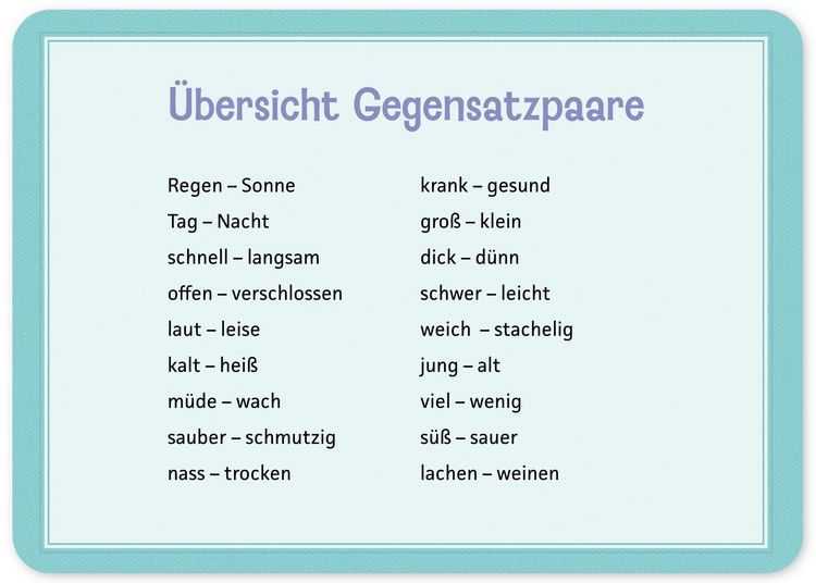 Produktbild: Das kann ich schon - Gegens&auml;tze erkennen
