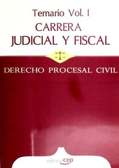 Produktbild: Carrera Judicial y Fiscal: Derecho Procesal Civil. Temario V