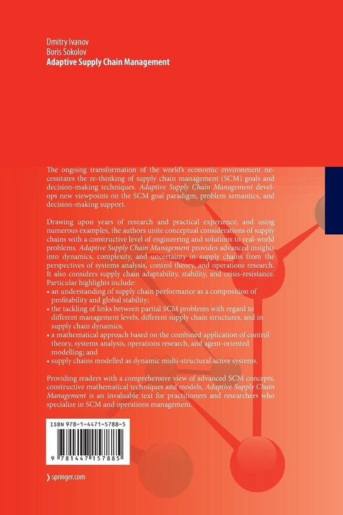 Produktbild: Adaptive Supply Chain Management