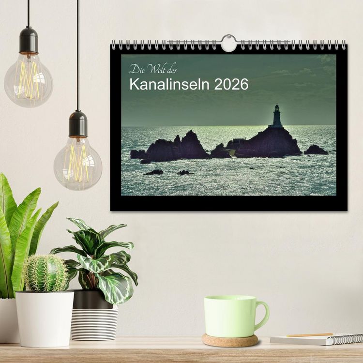 Produktbild: Die Welt der Kanalinseln 2026 (Wandkalender 2026 DIN A4 quer), CALVENDO Monatskalender