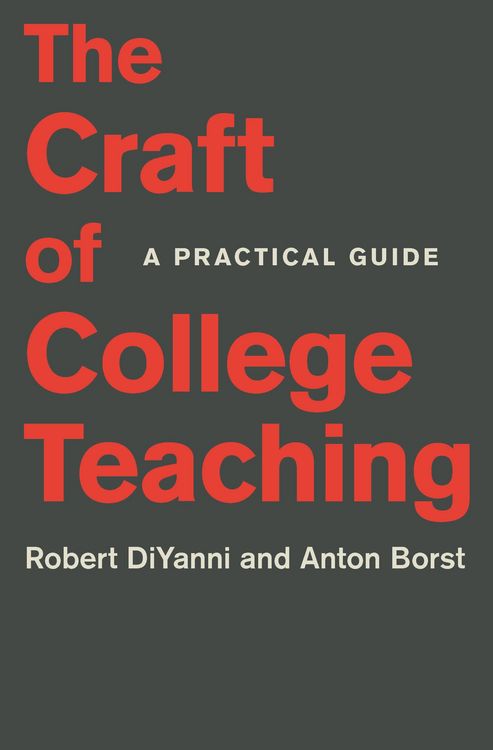 Produktbild: The Craft of College Teaching