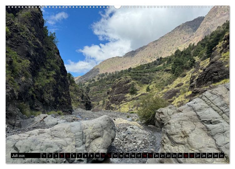 Produktbild: La Palma - Eine Reise &uuml;ber die La Isla Bonita (Wandkalender 2026 DIN A2 quer), CALVENDO Monatskalender