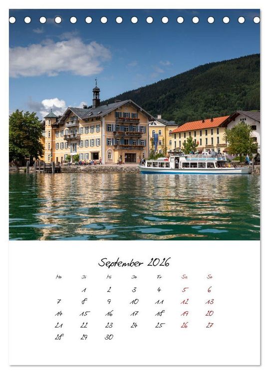 Produktbild: Tegernsee - Im Herz der Natur (Tischkalender 2026 DIN A5 hoch), CALVENDO Monatskalender