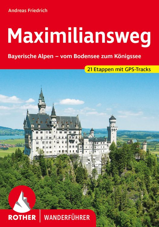 Produktbild: ROTHER Wanderf&uuml;hrer Maximiliansweg