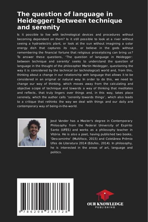 Produktbild: The question of language in Heidegger: between technique and serenity
