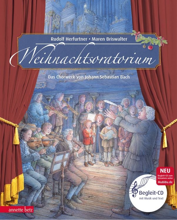Produktbild: Weihnachtsoratorium (Das musikalische Bilderbuch mit CD und zum Streamen)