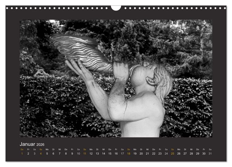 Produktbild: Dresdens stille Gesten (Wandkalender 2026 DIN A3 quer), CALVENDO Monatskalender