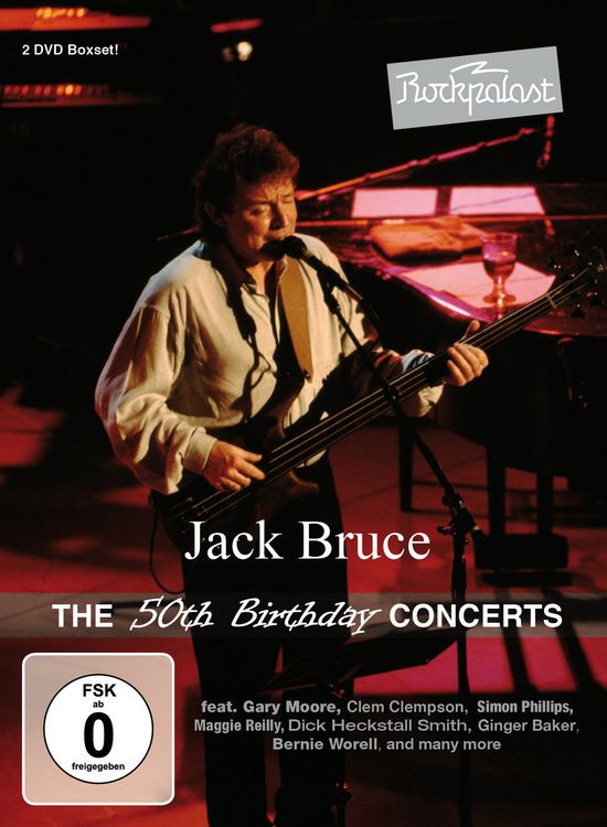 Produktbild: Jack Bruce - The 50th Birthday Concerts [2 DVDs]