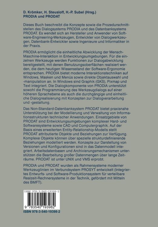 Produktbild: PRODIA und PRODAT
