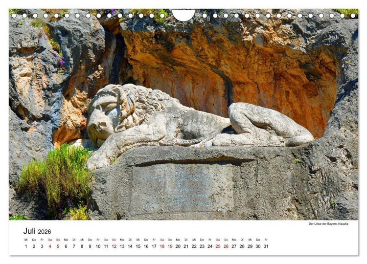Produktbild: Reise nach Athen (Wandkalender 2026 DIN A4 quer), CALVENDO Monatskalender