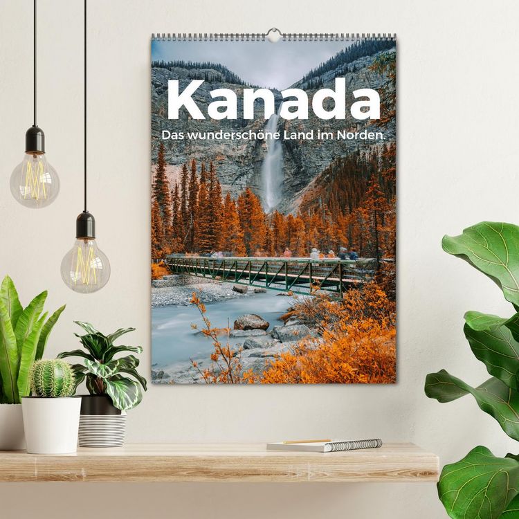 Produktbild: Kanada - Das wundersch&ouml;ne Land im Norden. (Wandkalender 2026 DIN A2 hoch), CALVENDO Monatskalender